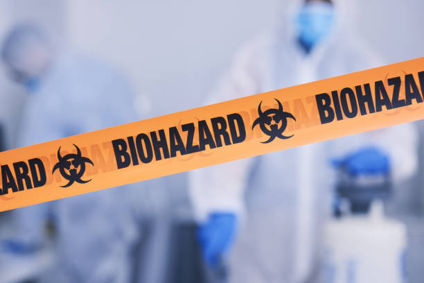 Professional Infectious Disease Decontamination technician working in Homeland, CA